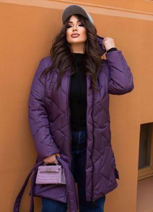 Жіноча тепла стьобана куртка,зимняя ,зимова,жіноча тепла стьобана ,пальто,пуховик2 фото