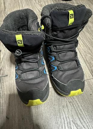 Зимние ботинки salomon 34 р