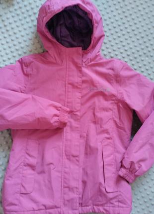 Зимняя куртка crivit sport для девочки р 128-134