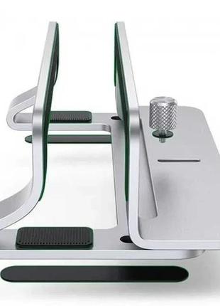 Підставка для ноутбука вертикальна ugreen vertical stand aluminum lp258 (20471) сріблястий6 фото