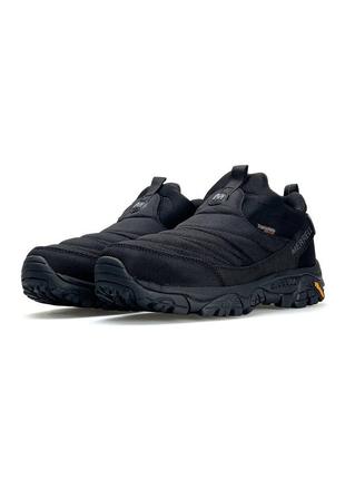 Мужские кроссовки merrell 1trl winter moc 3 black