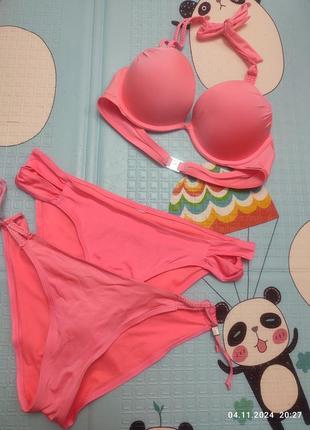 Купальник набор комплект бюстгальтер + 2 плавок