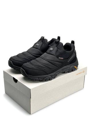 Мужские кроссовки merrell 1trl winter moc 3 black