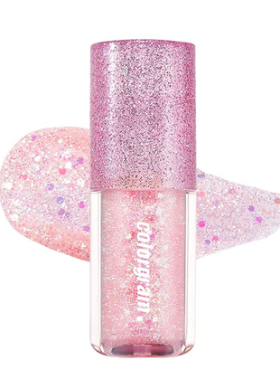 Colorgram milk bling shadow  жидкие тени для век с глиттером