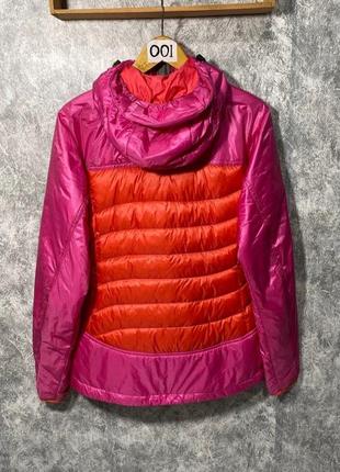 Жіноча легка пухова куртка berghaus hydroponics 700 рожева червана демісезонна жвноча куртка з капюшоном2 фото