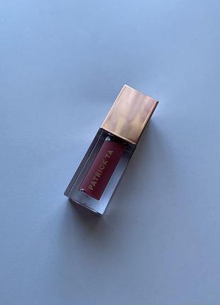 Міні блиск-плампер для губ patrick ta mini major volume plumping lip gloss
