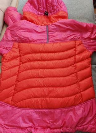 Жіноча легка пухова куртка berghaus hydroponics 700 рожева червана демісезонна жвноча куртка з капюшоном9 фото