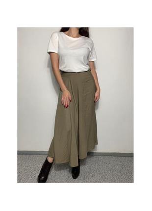 Максі спідниця zara льон