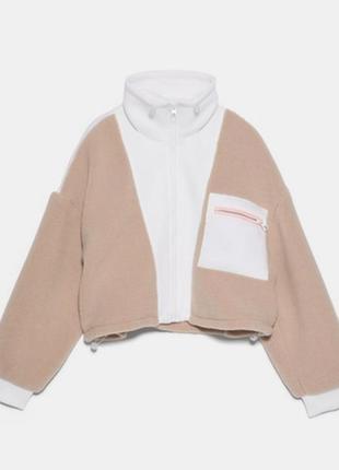 Укороченный бомбер, куртка- кофта, худи, zara, зара