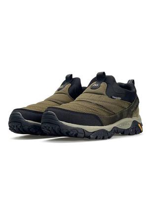 Мужские кроссовки merrell 1trl winter moc 3 khaki
