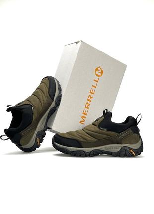 Мужские кроссовки merrell 1trl winter moc 3 khaki