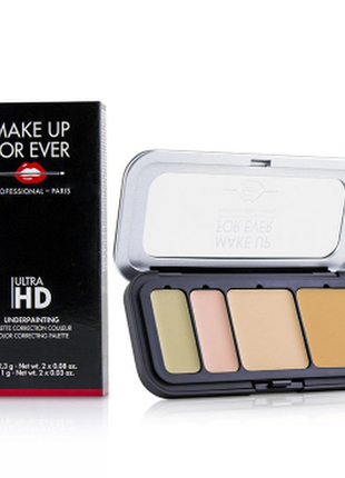 Make up for ever ultra hd underpainting palette палетка кремовых консилеров