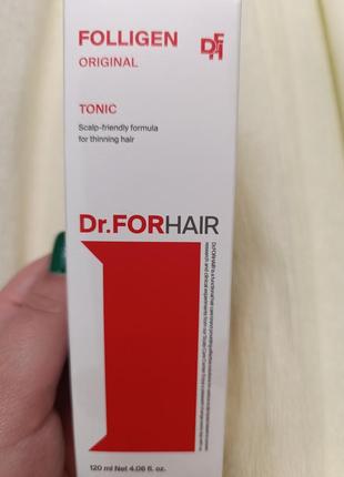 Стимулирующий тоник для роста волос dr.forhair folligen tonic, 120мл