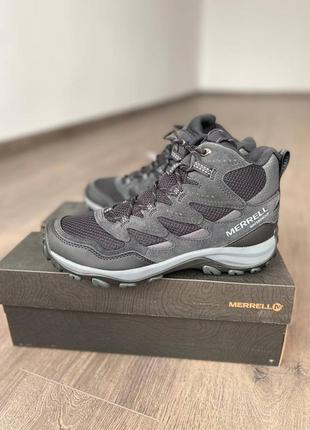 Ботинки кожаные оригинал merrell j036471рр.40,43,44,46