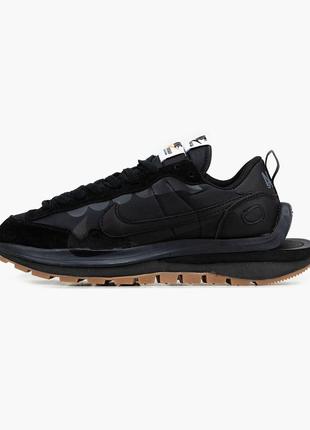 Мужские кроссовки nails nike vaporwaffle black