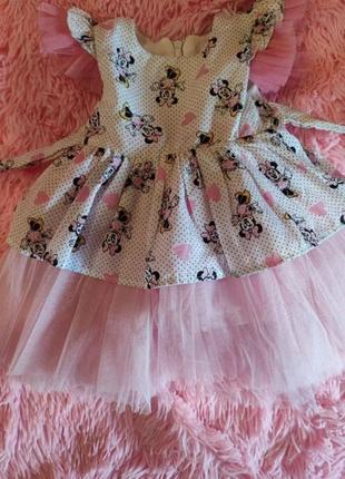 Плаття для дівчинки 2-3місяці