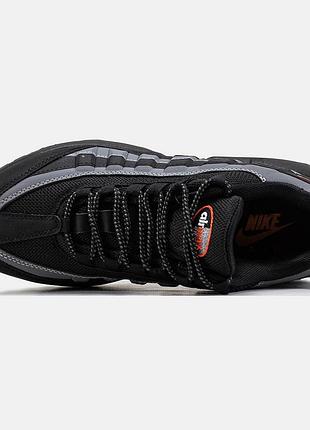 Nike air max 95 black grey orange 8