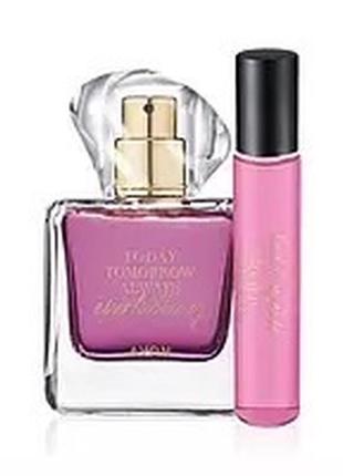 Today everlasting avon, набор женский avon, аромат 50 и 10 мл