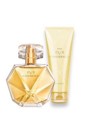 Eve confidence avon, парфюмерно косметический набор для женщин эйвон.