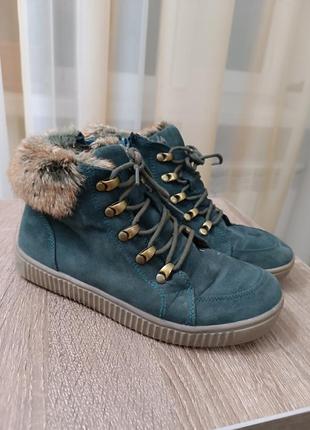 Фирменные ботиночки blue queen р. 34 (  21.5 см)
