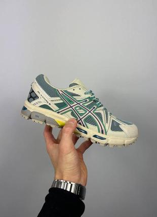 Женские кроссовки asics gel kahana 8 beige green