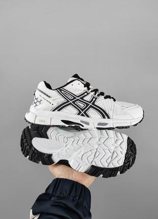 Женские кроссовки asics gel kahana 8 white/black v4