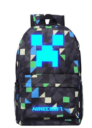 Рюкзак світиться в темряві minecraft майнкрафт
