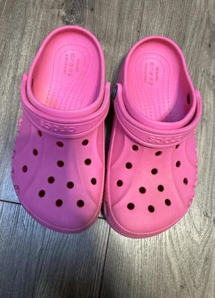 Сабо crocs black 34 р