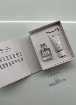 Парфумований набір miss dior blooming bouquet