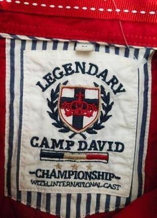 Стильная хлопковая рубашка популярного немецкого бренда camp david5 фото