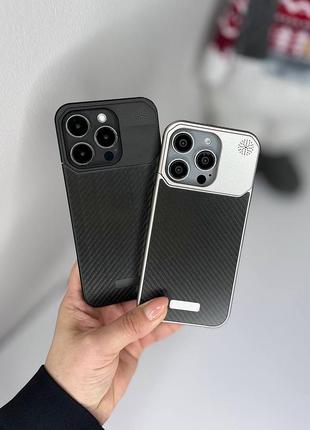 Чехол металлический для iphone 13, 13 pro, 13 pro max, 14, 14 pro, 14 pro max, 15 pro, 15 pro max