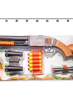 Детский игрушечный дробовик  golden gun  (2000002004615)