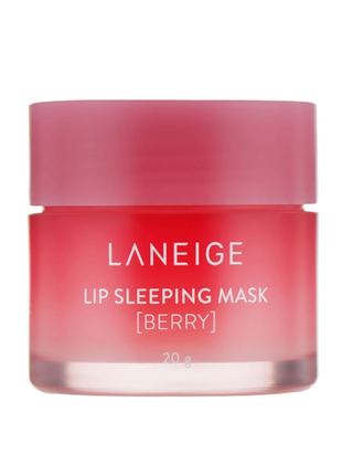 Нічна відновлююча маска для губ laneige lip sleeping mask (berry) 20 g