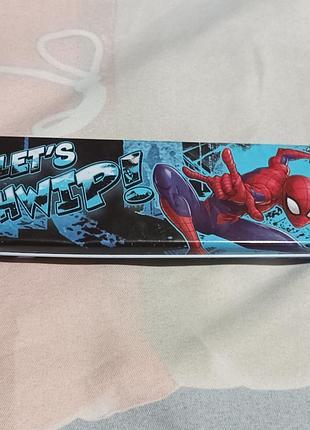 Человек паук пенал металлическая коробочка