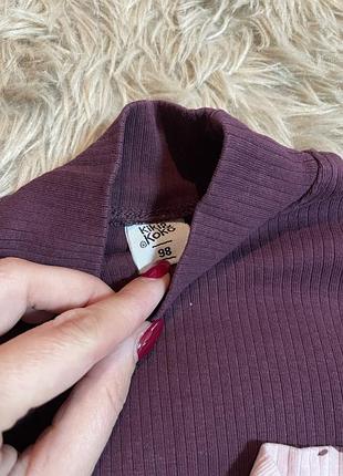 Гольфики в рубчик для дівчинки 4