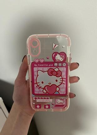 Чохол hello kitty на айфон xr