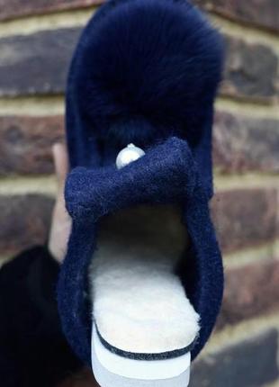 Ботинки войлочные женские бурки