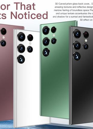 Мобільний телефон смартфон samsung s22ultra 5g d12332, 2 гб + 16 гб, екран 6,7 дюйма2 фото