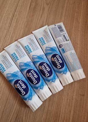 Зубная паста donto dent 125 мл  fresh