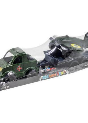 Набор машинок "kid cars: машинка + самолет" (ts01091996204988)