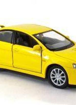Машинка "mitsubishi lancer evolution x" (желтая) (ts01091996115390)