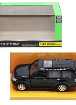 Машина автопром "mitsubishi pajero" черный (ts01091996180342)