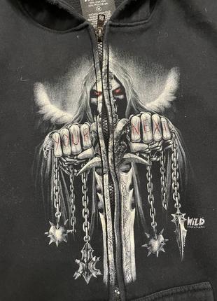 Худи толстовка с капюшоном wild skeleton skull merch мерч скелет