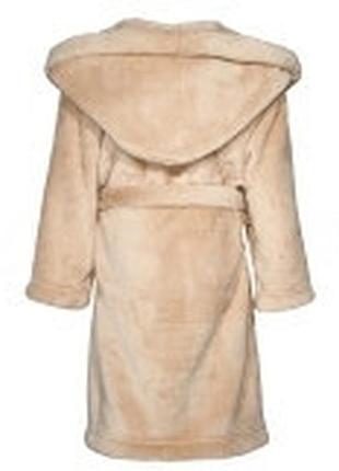 Халат детский флисовый, флисовый халат 128/134 см ярослав2 фото