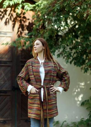 Льняное пальто vil'ni филадельфия мираж