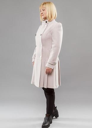 Пальто вовняне vil'ni сандерленд світло-сірий