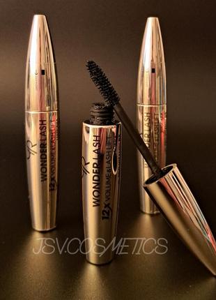 Туш для вій wonder lash golden rose 12 мл