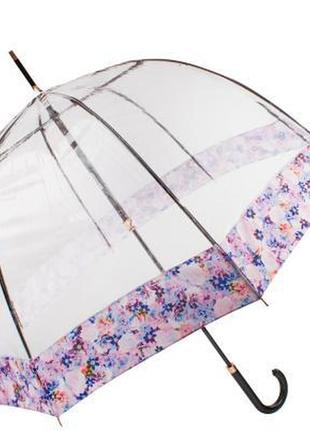 Парасолька-тростина fulton парасолька жіноча механічна fulton full866-digital-blossom