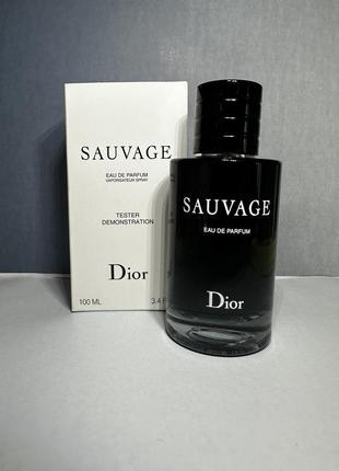 Christian dior sauvage edp 100ml тестер