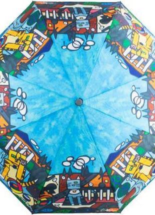 Складана парасолька artrain парасолька жіноча механічна art rain zar3125-2050